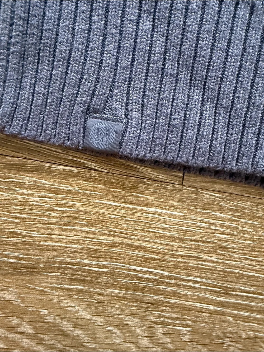 Lululemon Texture Play Crew Sweater Cadet Blue